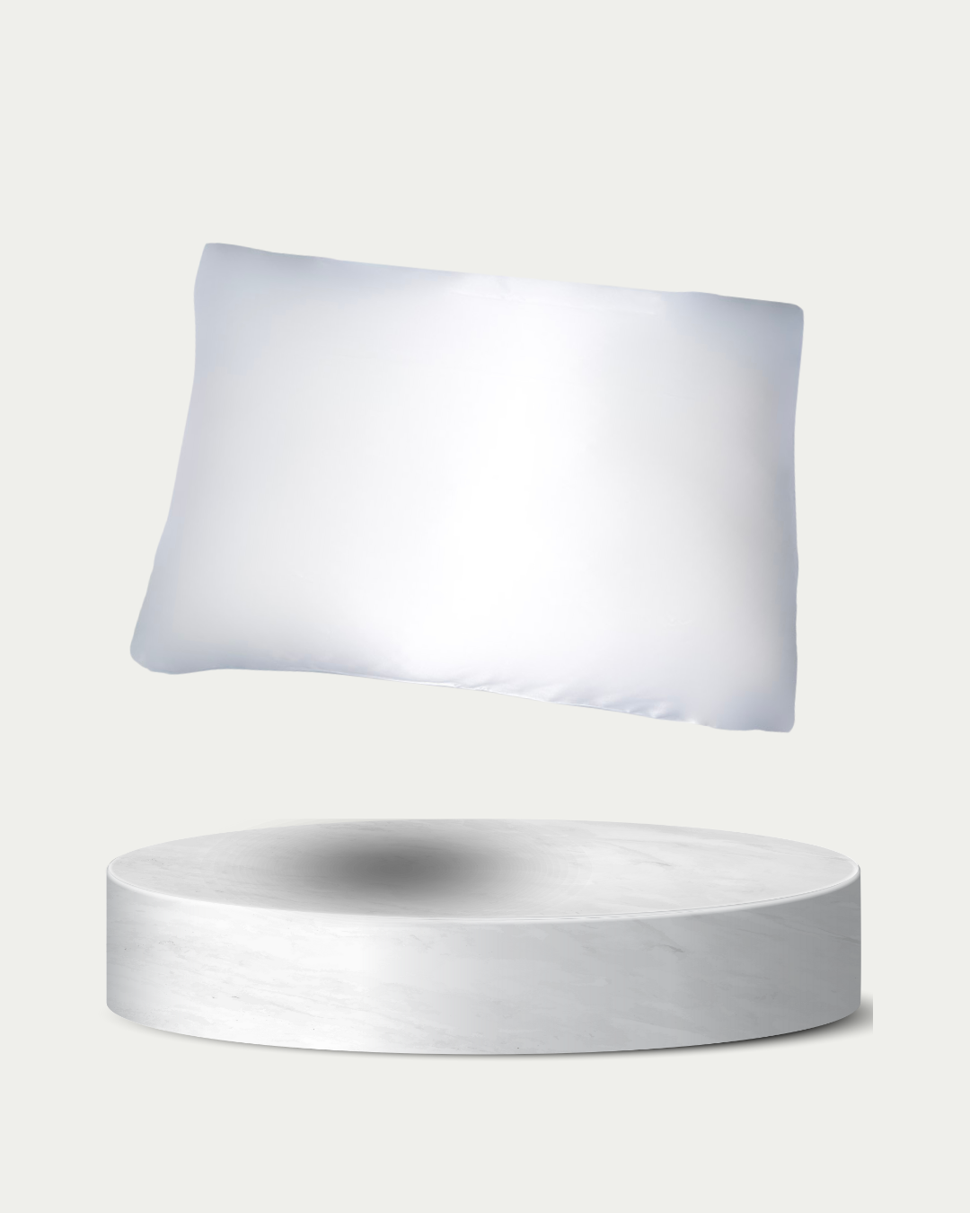 Cloud White Mulberry Silk Pillowcase